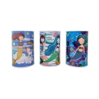 Salvadanaio sirena da 12,7 cm - 1 unità