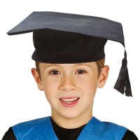 Cappello di laurea per bambini in feltro