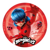 Cialda commestibile Ladybug Zero da 15,5 cm