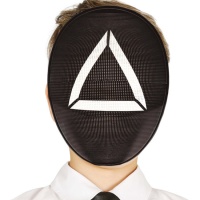 Maschera da supervisore triangolo infantile