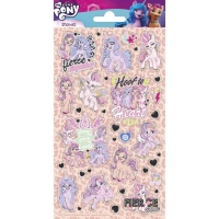 Adesivi glitterati My Little Pony - 1 foglio