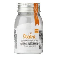 Colorante in polvere extra bianco 40 g - Decora