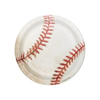 Piatti da baseball 18 cm - 8 pezzi.