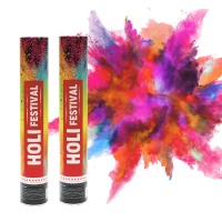 Cannone per polvere Holi colorata assortita da 30 cm - 1 unità