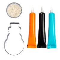 Kit per decorare biscotti natalizi - 5 pezzi