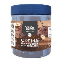 Crema di chococookie con nocciole da 300 gr - Azucren