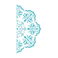 Stencil mandala floreale 20 x 28,5 cm - Artis decor - 1 unità