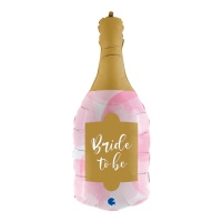 Palloncino bottiglia Bride to Be 91 cm - Grabo