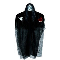 Ciondolo di bambola parlante con luce e suono di 90 cm