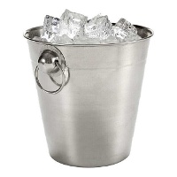 Secchiello per ghiaccio in acciaio inossidabile 14,3 x 13,5 cm