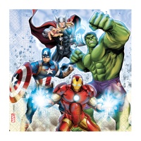 Tovaglioli Avengers in action 16,5 x 16,5 cm - 20 unità