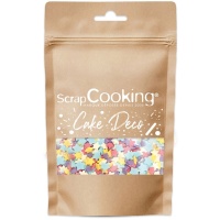 Spolverini colorati a forma di stella 55 gr - Scrapcooking