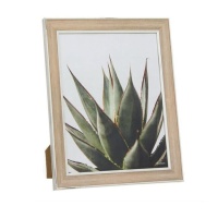 Cornice per foto di Cactus naturale per foto 15 x 20 cm - DCasa