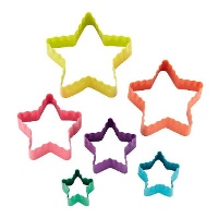 Tagliapasta a stella a doppia faccia - Wilton - 6 pezzi