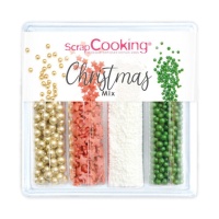 Kit di zuccherini natalizi assortiti - Scrapcooking - 70 gr