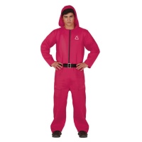 Costume da guardia Squid Game da uomo