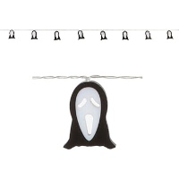 Ghirlanda di fantasmi assassini con luce di 1,65 m