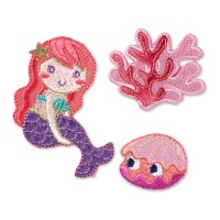 Patch sirena - Prym - 3 pezzi.