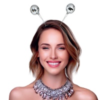 Cerchietto con sfere da discoteca