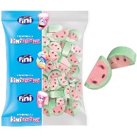 Marshmallow a forma di anguria - Fini Mellows fruit sandía - 125 unità
