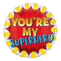 Palloncino tondo You Re My Superhero 43 cm - Anagramma