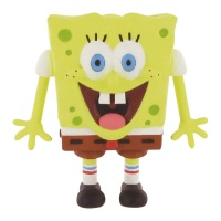 Statuina torta Spongebob sorridente da 7 cm - 1 unità