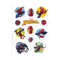 Cialde Spiderman Zero ritagliabili - Dekora - 12 unità