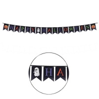 Ghirlanda di zucche Happy Halloween di 3 m