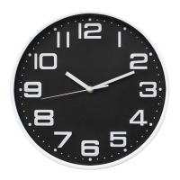 Orologio da parete nero 30 cm - DCasa