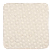 53 x 52,5 cm tappetino doccia antiscivolo in gomma beige