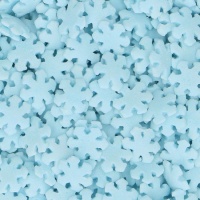 Sprinkles fiocchi di neve azzurri da 50 gr - FunCakes