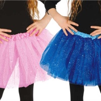 Gonna tutù glitterata per bambini - 30 cm