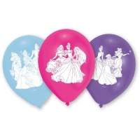 Palloncini in lattice Disney Princess 22,8 cm - Amscan - 6 pz.