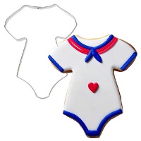 Tagliabiscotti a forma di body da bambino 9,5 cm - Wilton
