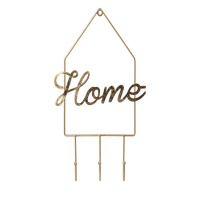 Decorazione da parete Home di 36 x 24,5 x 4,5 cm