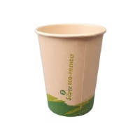 Bicchieri biodegradabili in fibra di bambù da 250 ml - 15 pz.