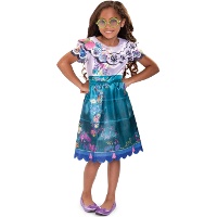 Costume da bambina classico di Mirabel di Encanto