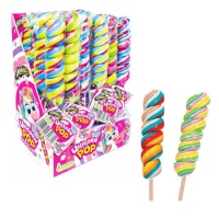 Lecca lecca Unicorno allungato da 50 gr - 24 unità