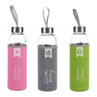Bottiglia da 500 ml assortita in 3 colori - Vivalto - 1 unità