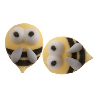 Decorazioni di zucchero Ape da 1,5 x 2 cm - Dekora - 120 unità
