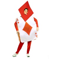 Costume da poker Ace of Diamonds - Adulto