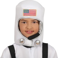 Casco da astronauta in tessuto per bambini