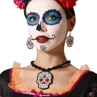 Set di orecchini e collana di Catrina