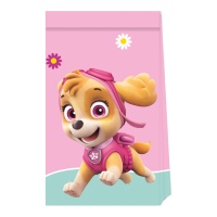 Sacchetti Paw Patrol per cani Skye ed Everest - 4 pezzi.