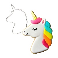 Tagliabiscotti a forma di unicorno di 7,9 cm - Wilton