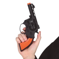 Pistola Cowboy nera - 25 cm