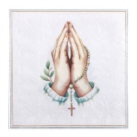 Tovaglioli cerimoniali 16,5 x 16,5 cm - 20 pezzi