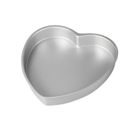 Stampo a cuore in alluminio 30 x 7,5 cm - Decora