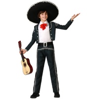 Costume da mariachi nero per bambini