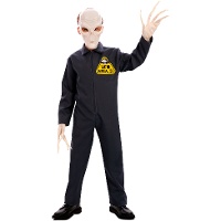 Costume da alieno Area 51 per bambino